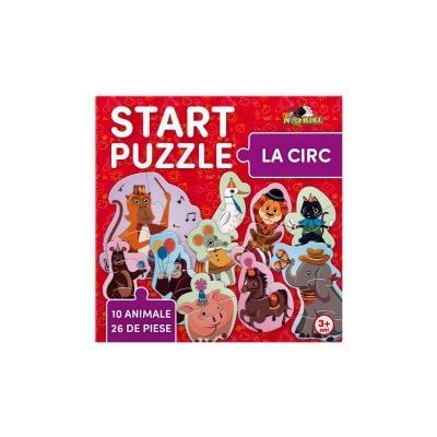 NOR5359_001w 5947504025359 Noriel Puzzle - Start Puzzle, La circ (2, 3 si 4 piese)