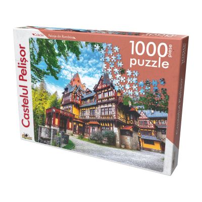 NOR5755_001w Puzzle clasic Noriel - Castelul Pelisor, 1000 piese