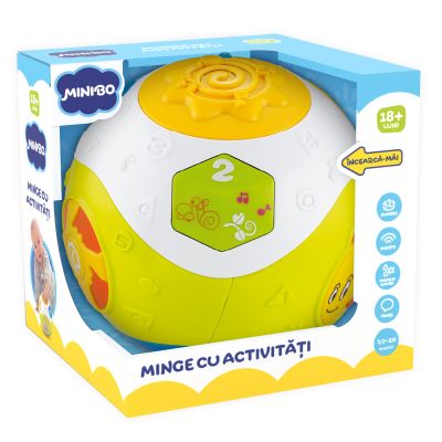 NOR6425_001 5947504016425 Jucarie bebelusi, Minibo, Minge cu activitati
