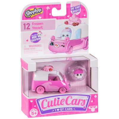 56537_013  Pachet masinuta cu figurina Cutie Cars Frozen Yocart  Seria 1