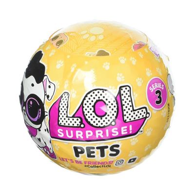 Papusa LOL Surprise Ball - Pets, 7 piese (Seria 3-2B)