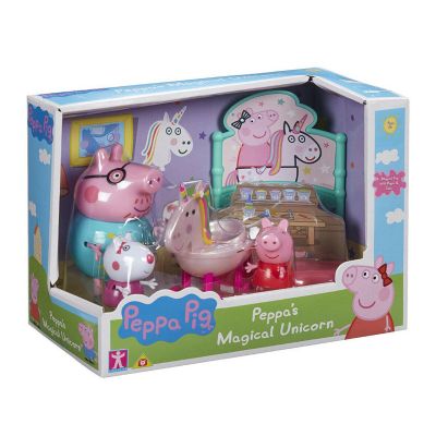 PEP07171_001w Set figurine Peppa Pig, Magical unicorn