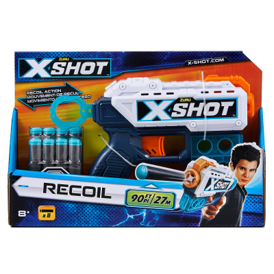 Pistol cu gloante X-Shot Excel Pulse (8 darts) 36184