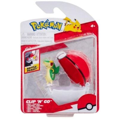 POKE95060_022w 191726424765 Figurina in bila Clip N Go Pokemon S2, Snivy si Poke Ball