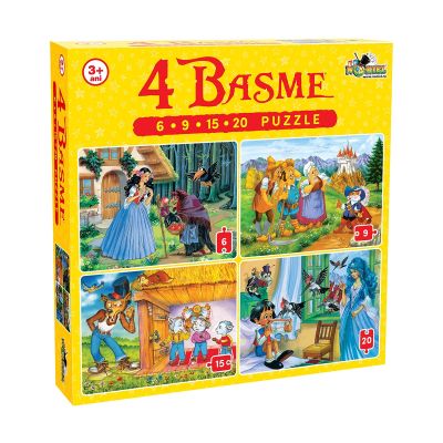 NOR2457_001 5947504022457 Puzzle Noriel - 4 Basme (6, 9, 15, 20 piese)
