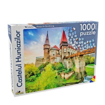 Puzzle Noriel Peisaje din Romania - Castelul Huniazilor (1000 piese)