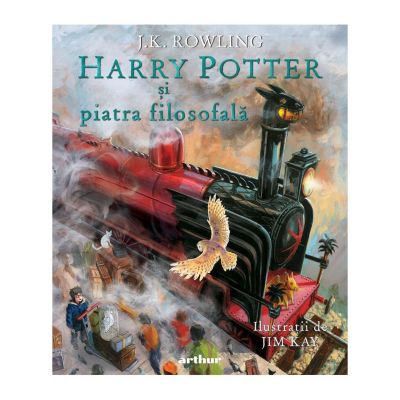 PX1512 Harry Potter si piatra filozofala, J.K. Rowling, editie ilustrata