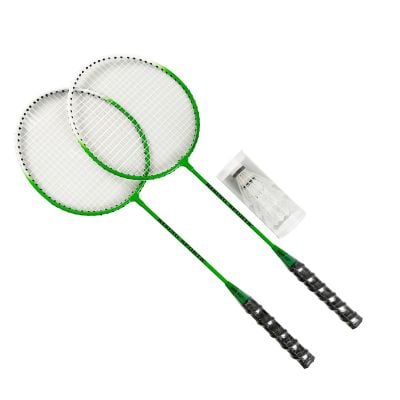 S00001198_001w 8680863011980 Set Badminton cu 2 rachete si 3 fluturasi, Rising Sports