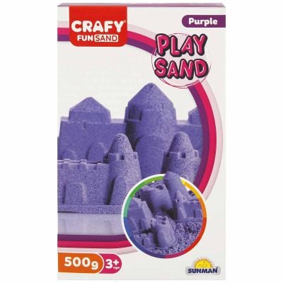 S00002235_001w 8680863022351 Nisip kinetic, Crafy, Play Sand, 500g, Mov