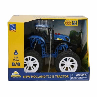 S00002243_001w 93577022438 Tractor cu sunete, New Ray, New Holland T7315, 1:24