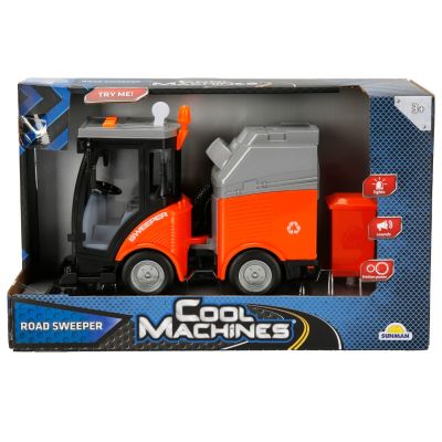 Masina de curatare cu lumini si sunete Maxx Wheels, 1:16, 20 cm