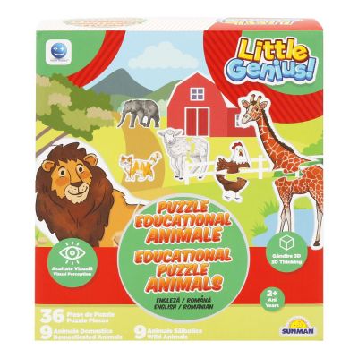 S00003023_001w 8680863030233 Puzzle educational cu animale, Smile Games, 36 piese