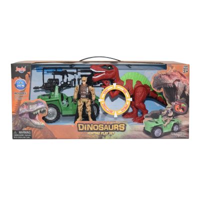 S00003099_001w 8680863030998 Set masina cu figurina, Crazoo, Vanatorii de Dinozauri