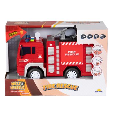 S00003150_002w 8680863031506 Camion de pompieri cu rezervor de apa, Maxx Wheels, 20 cm