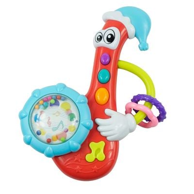 S00003352_001w 8680863033524 Jucarie bebelusi, Minibo, Saxofon cu lumini si sunete