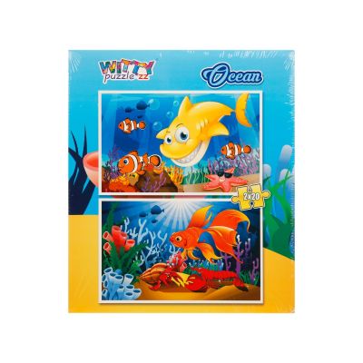 S00003503_001w 8680863035030 Puzzle Witty Puzzlezz, 2 x 20 piese, Ocean