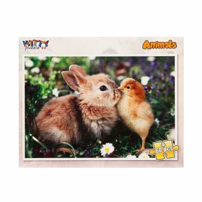 S00003510_001w 8680863035108 Puzzle Witty Puzzlezz, Animale, 60 piese