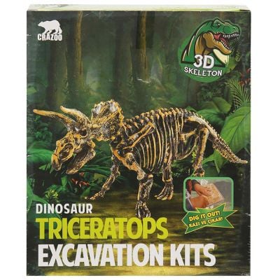 S00003560_001w 8680863035603 Kit arheologic, 3D Skeleton, Sapa si descopera un Triceratops