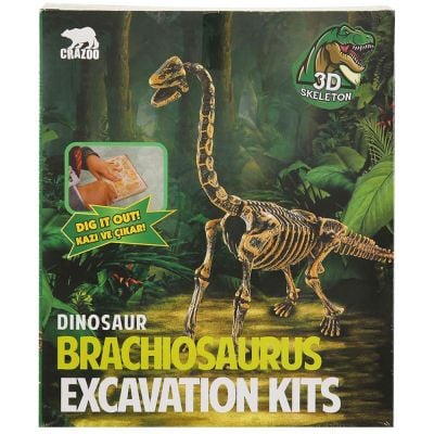 S00003561_001w 8680863035610 Kit arheologic, 3D Skeleton, Sapa si descopera un Brachiosaurus