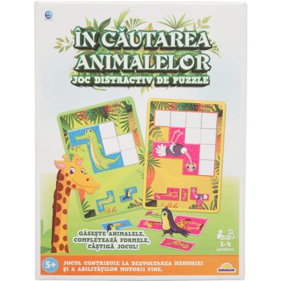 S00003826_001w 8680863038260 Joc distractiv de puzzle, Smile Games, In Cautarea Animalelor