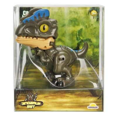 Dinozaur transformabil 2 in 1, Crazoo, Dilophosaurus