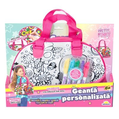 S00004839_001w 8680863048399 Coloreaza propria gentuta fashion, Pretty Pinky, Tote Bag