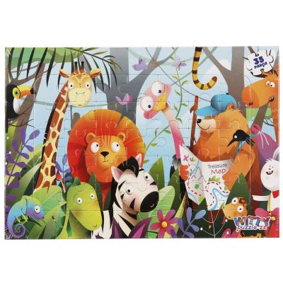 S00005413_001w 8680863054130 Puzzle Witty Puzzlezz, Aventura animalelor confuze, 35 piese 