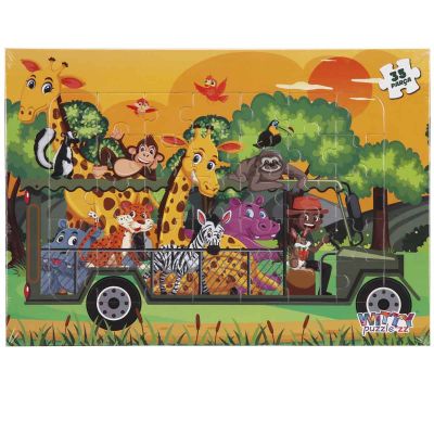S00005415_001w 8680863054154 Puzzle Witty Puzzlezz, Safari in Africa, 35 piese