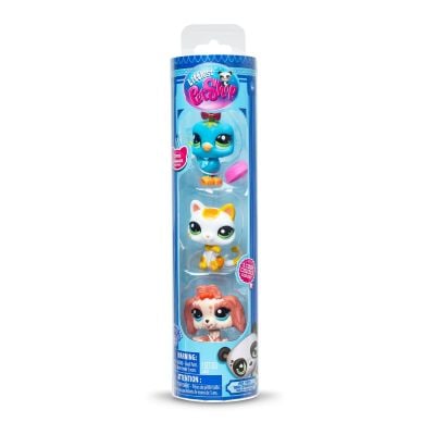 Set 3 figurine animalut, Littlest Pet Shop, City Vibes