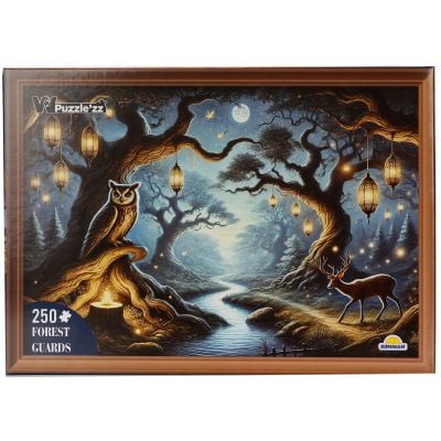 Puzzle Witty Puzzlezz, Noaptea in padure, 250 piese