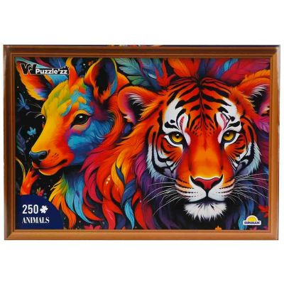 Puzzle Witty Puzzlezz,  Tigru si gazela, 250 piese