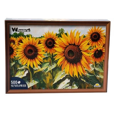 Puzzle Witty Puzzlezz, Floarea Soarelui, 500 piese