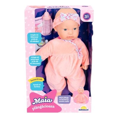 15%Papusa bebelus, Maia plangacioasa