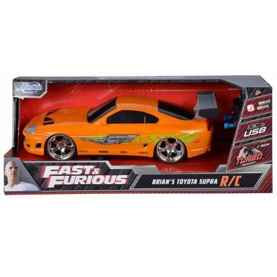 S00006494_001w 4006333064944 Masina cu telecomanda, Jada, Fast And Furious, Brian S Toyota Supra, 1:16