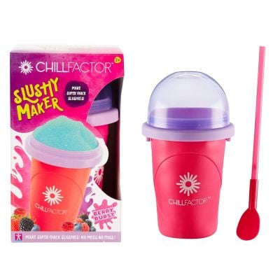 Pahar cu pai pentru slushy, Chill Factor, Fruitastic