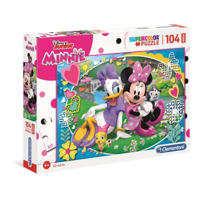 S00023708_001w 8005125237081 Puzzle Clementoni, Maxi, Disney Minnie Mouse, 104 piese