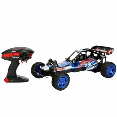 Masina de teren cu telecomanda, Taiyo, Trail Racer, Albastru, 1:8