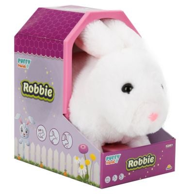 Jucarie de plus interactiva, iepurasul Robbie, Puffy Friends