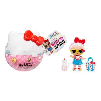 20%Papusa surpriza, LOL Surprise, Loves Hello Kitty and Friends Tots Core