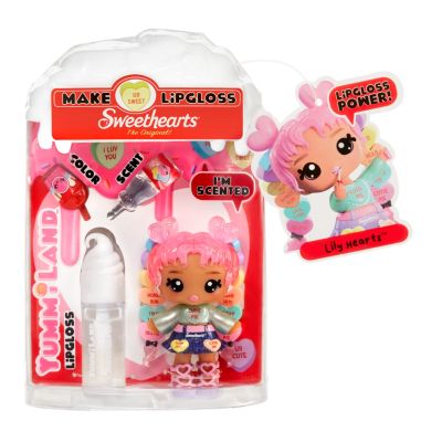Papusa Yummiland, Lipgloss Doll Sweethearts, Lily Hearts, 526438EUC