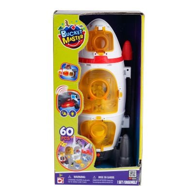 S00055201_001w 4893808552019 Set de joaca, Bucket Master, Nava spatiala, 60 piese