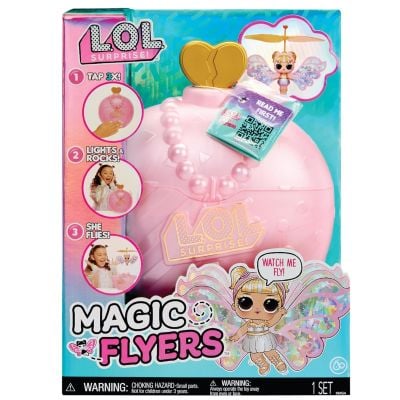 Papusa LOL Surprise, Magic Flyers, Sky Starling, 593539EUC