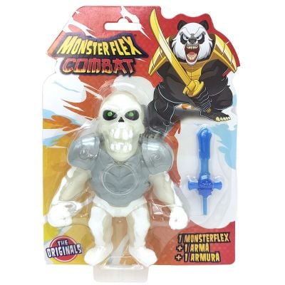 S00061179_KNIGHT SKELETON 9772532611795 Figurina Monster Flex Combat, Monstrulet care se intinde, Knight Skeleton