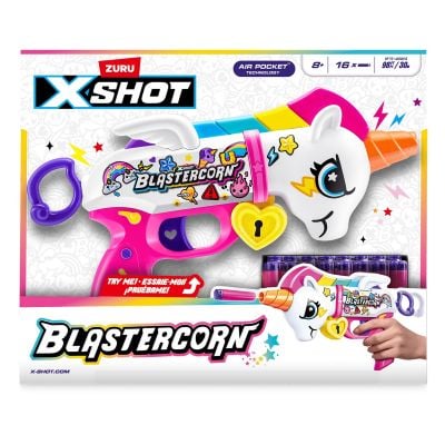 S00064189_001w 193052064189 Arma de jucarie cu 16 sageti din burete, X-Shot, Blastercorn