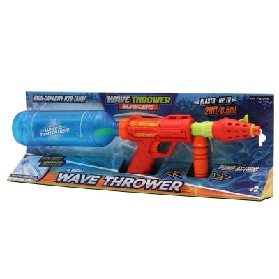 S00072161_002w 048242721611 Pistol cu apa Lanard Toys, Wave Thrower Blasters, Original Wave Thrower, Albastru