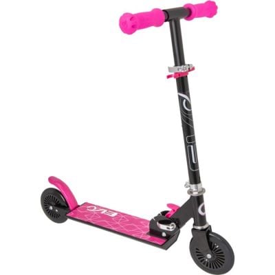 Trotineta cu 2 roti, pliabila, Evo, Inline Scooter, Roz