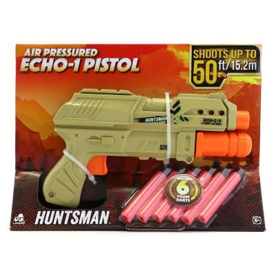 S00091943_001w 048242919438 Pistol Alpha Echo cu 6 gloante din burete, Huntsman, Lanard Toys