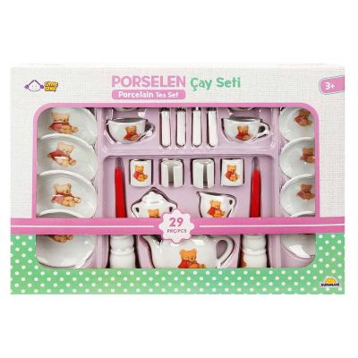 S00CH2129_003w 4891418021291 Set de ceai, din portelan, Little Chef, 29 piese, Ursulet