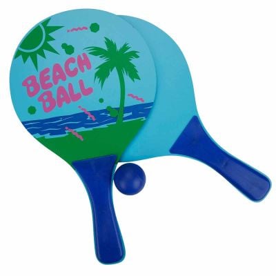Set 2 palete Ping Pong si minge, Rising Sports, Albastru