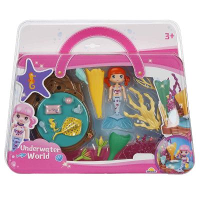 Set de joaca cu papusa, Sunman, Underwater World
